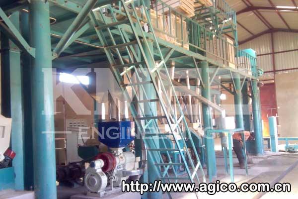 60TPD maize flour mill plant project