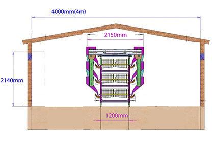 Layer Chicken House Plans for 500 Chickens