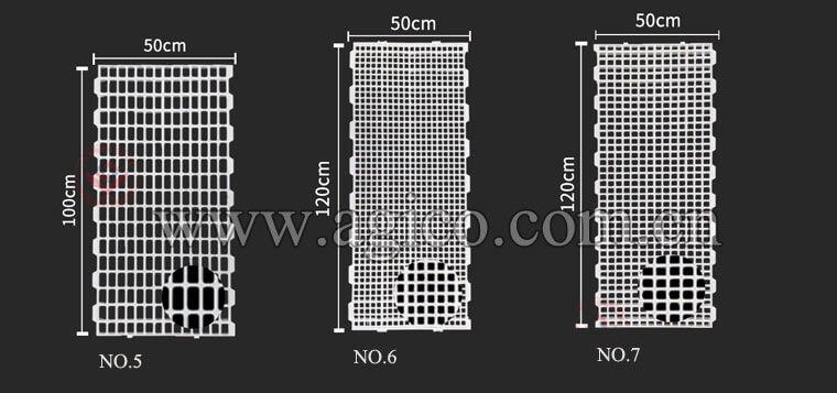 Typs of Plastic Slatted Floor for Sale