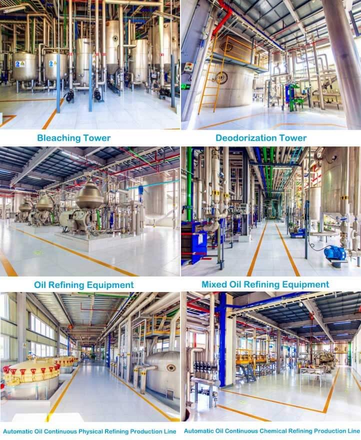 characteristic refining engineering equipments