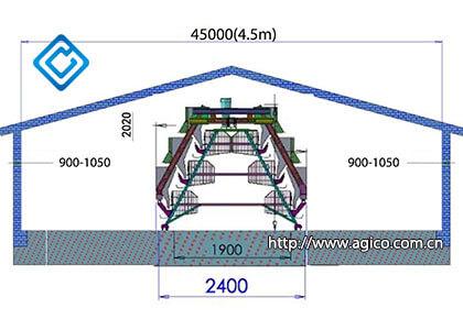 Layer Poultry House Plans for 1000 Chickens