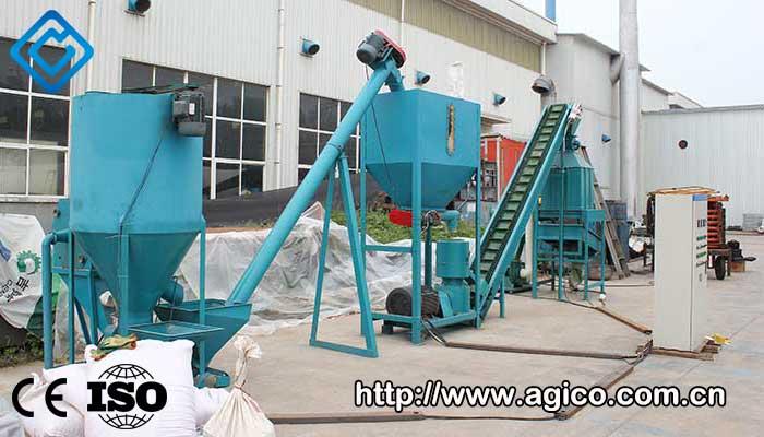 small biomass pellet production line